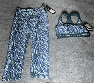 Under Armour Multicolor Leggings (S) and Bra (XS)  Set NWT - Picture 1 of 3