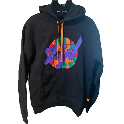 Nike Air Jordan Dri-FIT Zion Hombres Polar Algodón Sudadera con Capucha Negro Rojo DH0582-011 Pequeño Foto 1 de 4