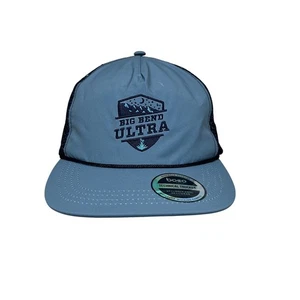 Neu mit Etikett Boco Gear Trail Roots Big Bend ultratechnische Trucker-Laufmütze mit Druckknopflasche - Bild 1 von 7