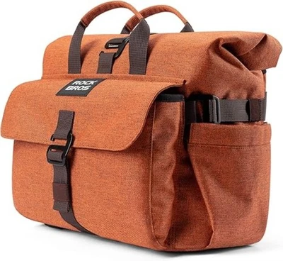 ROCKBROS Bike Handlebar Bag For Brompton Folding Bike +Bracket,9L-15L Adjustable - Image 1 of 4