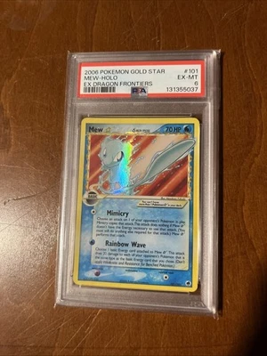 Mew Star (Delta Species) 101/101 Dragon Frontiers Holo - Image 1 of 2