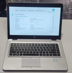 HP EliteBook 840 G4 i5-7200U 2.50GHz 4GB SDRAM Notebook Laptop NO SSD NO OS - Afbeelding 1 van 7