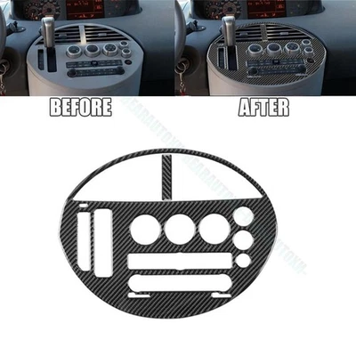 For Nissan Quest 2004-2006 Central Control Trim Cover Decor Carbon Fiber  2PCS Foto 1 de 4