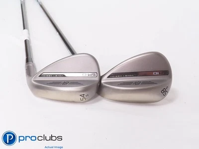 Nice Titleist Vokey SM10 Nickel 54*,58* WEDGE SET - MMT Senior Flex Graph 459239 - Image 1 of 4