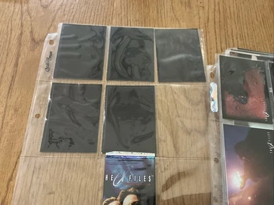 X-FILES MOVIE 1 FIGHT THE FUTURE 1998 TOPPS COMPLETE BASE CARD SET + 4 MYSTERY - Image 1 of 2
