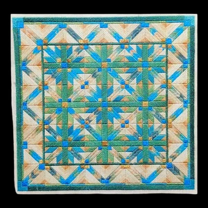 Idaho Star Needlepoint Pattern - 9x9 Laura J Perin Designs - Picture 1 of 3