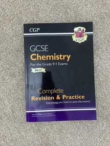 GCSE AQA Chemistry 9-1 Complete Revision and Practice Book by CGP - Picture 1 of 3