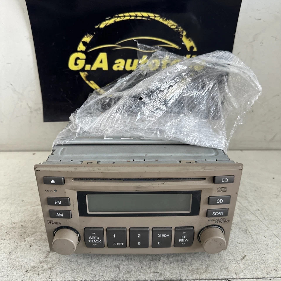 2005 - 2010 Hyundai Kia OEM AM FM Radio Stereo CD Player Receiver Tan - Bild 1 von 4