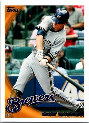 Mat Gamel #MIL6 2010 Topps Milwaukee Brewers - Image 1 of 2