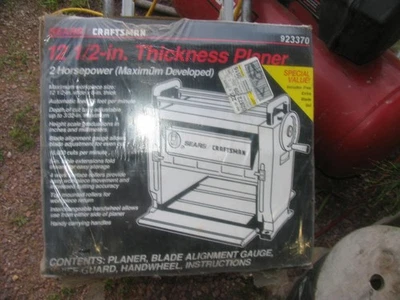 Sears Craftsman PLANER Table Top 12 1/2" Thickness Planer 923370 - Image 1 of 3