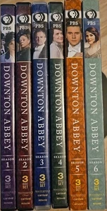 Downton Abbey The Complete Series 1-6 DVD Hugh Bonneville PBS British 18 Discs - Picture 1 of 14