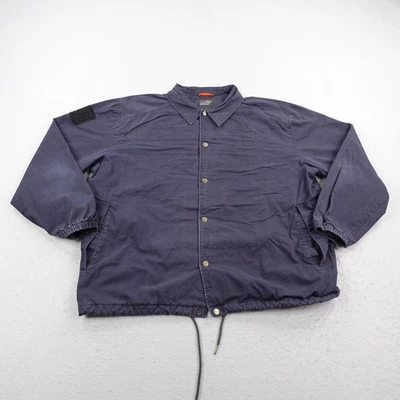 5.11 Tactical Jacket Men 2XL Navy Blue Lined Snap Front Utility Bomber Work Coat - Image 1 of 4