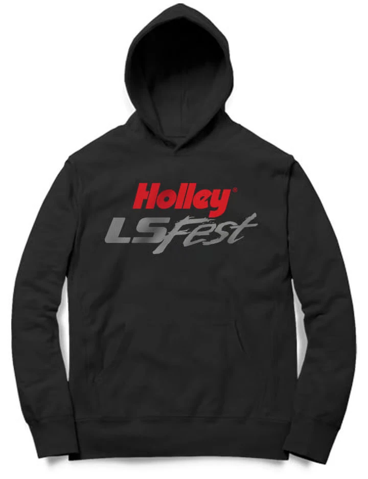 Holley 10295-5XHOL LS Fest Hoodie - Black - 5X-Large - Image 1 of 1