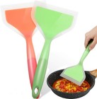 2 Pcs Wide Spatula Tagoyaki Omelette Silicone Shovel Turner