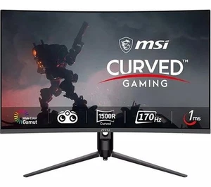 MSI G32CQ4 E2 32 inch WQHD 165Hz VA Curved Gaming Monitor, Pc Screen - Picture 1 of 1