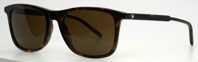 Gafas de sol Montblanc MB593S 52J Tortuga para hombre rectangulares borde completo 54-18-145 B:42 Foto 1 de 4