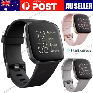 Fitbit Versa 2 Fitness Health Smartwatch Heart Rate Monitor Activity Tracker NEW - Picture 1 of 14
