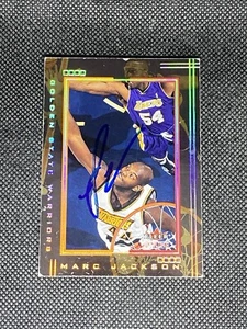 Marc Jackson Golden State Warriors 2001-02 Fleer carta auto firmata originale #18 - Foto 1 di 3