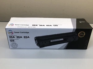 NEU LD Tonerkartusche schwarz für HP 35A 36A 85A Canon 125 888-321-2552 VERSIEGELT - Bild 1 von 6