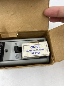 Vintage GE Control Manual Starter CR101H1 Single Phase - Picture 1 of 11