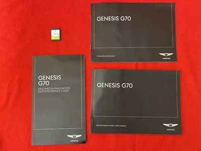 2020 HYUNDAI/GENESIS G70 NAVIGATION SD CARD  96554-G9501 - Image 1 of 4