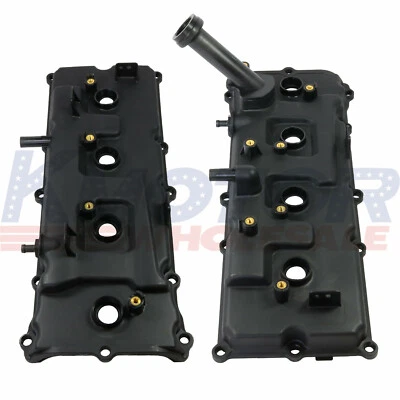 Cubierta basculante de válvula izquierda + derecha con junta para Nissan Pathfinder Armada Titan 5,6 L Foto 1 de 4