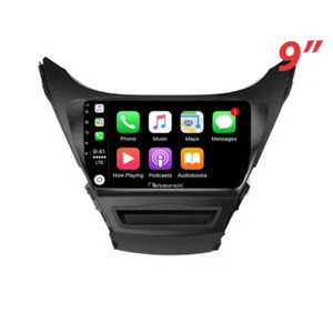 9" Wireless CarPlay Android Auto Nakamichi BT Radio For Hyundai Elantra 2011-13 - Picture 1 of 3