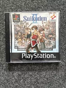 Suikoden II 2 - PS1 Sony PlayStation 1 NUR HÜLLE KEIN SPIEL - Picture 1 of 5