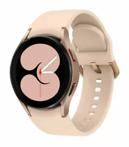 Samsung Galaxy Watch 4 40mm Aluminum Smartwatch SM-R860 Pink Gold - Grade B+ - Picture 1 of 1