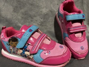 RARO Doc McStuffins Friends Zapatos Gancho y Lazo Cerrado Rosa Tenis 12 - Imagen 1 de 11