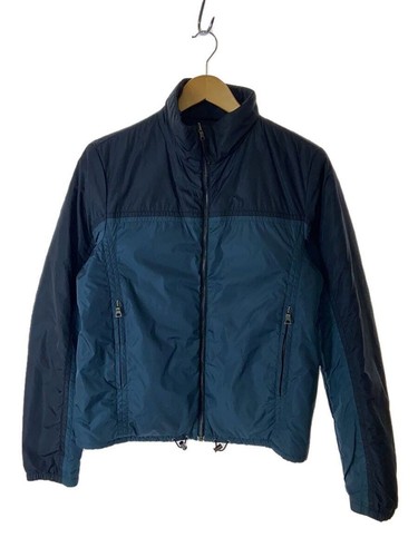 Giacca nylon PRADA 2002 cappotto reversibile 46 nero tinta unita 02T 1108