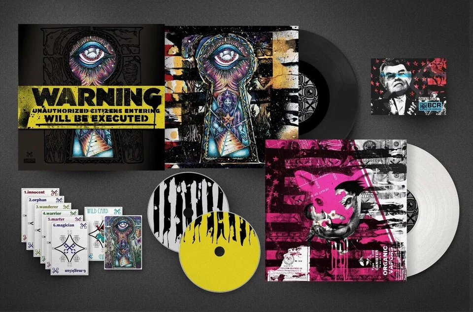 Shooter Jennings & Hierophant ‎– "Black Ribbons" Ultimate Edition White Vinyl  - Image 1 of 1