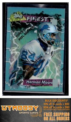 1995 Finest 268 Herman Moore Refractors - Image 1 of 2