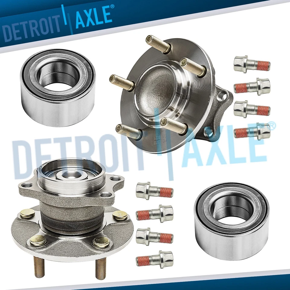 Подшипник ступицы переднего + заднего колеса в сборе для 2008 2009 Mitsubishi Lancer FWD - Изображение 1 из 4