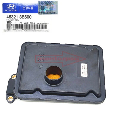 NUEVO Filtro de aceite de transmisión automática genuino PARA HYUNDAI KIA 2010-2021 46321-3B600 Foto 1 de 4