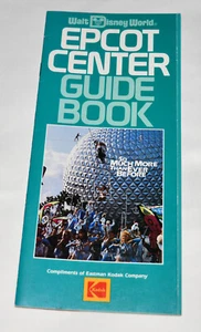 Libro guía central EPCOT 1987 nave espacial Earth World of Motion Capitán EO Horizons - Imagen 1 de 24