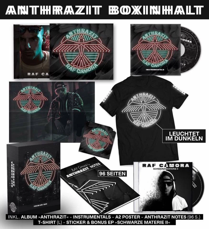 ANTHRAZIT - GRÖSSE L | LIMITED DELUXE BOX | RAF CAMORA - Bild 1 von 1