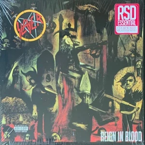 SLAYER Reign In Blood Vinyl LP Clear With RED SPLATTER New Sealed RSD ESSENTIAL - Picture 1 of 9