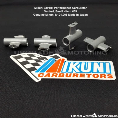 Carburador Mikuni 44PHH Venturi, pequeño N101.205 4 piezas Datsun 510 2000 240Z Solex  Foto 1 de 4