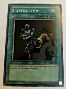 Yugioh - Confiscation - MRL-038 - Super Rare - Unlimited Edition - Played - Picture 1 of 7