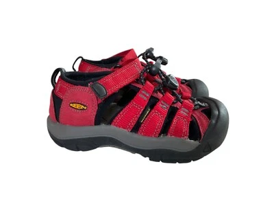 KEEN Little Kids Newport H2 Water Shoes Sport Sandals Beach Outdoor Red 9 - Image 1 of 4