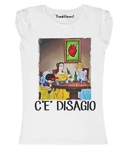 New T-Shirt Donna Fiammata Principesse Disagio Idea Regalo - Imagen 1 de 1