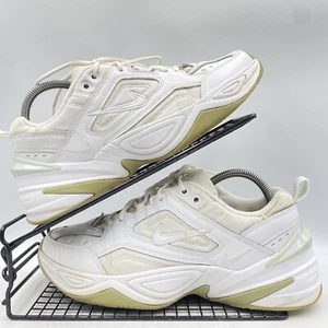 Nike M2K Tekno White Spruce Trainers Size UK 7.5 Mens Leather Gym Chunky Casual - Picture 1 of 8