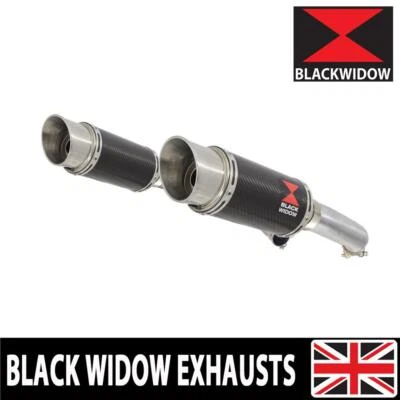 VTR1000F SC36 Firestorm / Superhawk FV-F6 97-06 Twin Exhaust Silencer Kit 200CS - Image 1 of 4