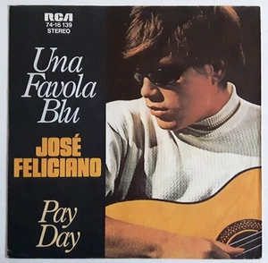 Vinyl-7"-Cover # only Cover # José Feliciano # Una Favola Blu # 1972 # vg+ - Bild 1 von 2