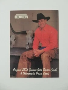 1993 BLEACHERS 23KT GOLD PROMO NOLAN RYAN #NNO TEXAS RANGERS - Picture 1 of 2