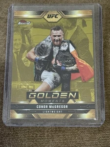 2025 Topps Finest UFC Conor McGregor #GM-4 Golden Moments Insert Card - Picture 1 of 2