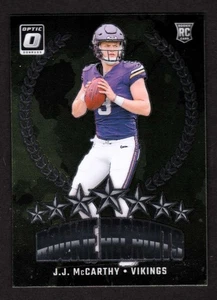 2024 Donruss Optic Rookie Recruits #11 JJ McCarthy RC VIKINGS - Picture 1 of 2