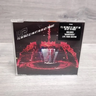 U2 - I’ll Go Crazy If I Don’t Go Crazy Tonight - 2 Track CD Single - 2009 VG Con Foto 1 de 4