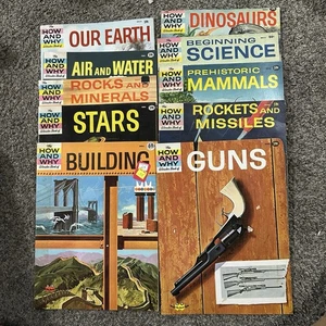 The How and Why Wonder Books VTG Books Lot of 10 - Bild 1 von 6